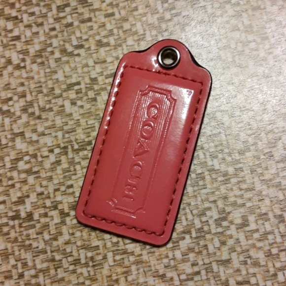 Coach bag tag - Picture 1 of 2
